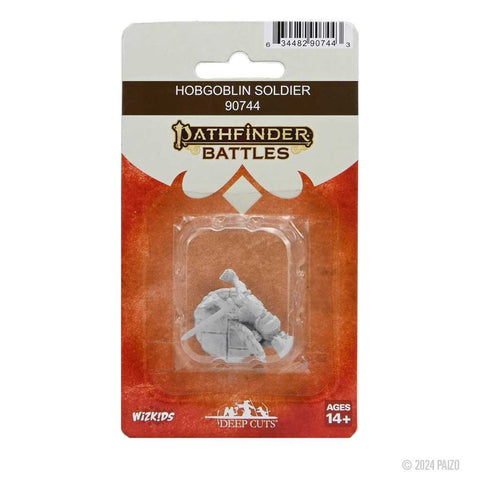 WZK90744 Hobgoblin Soldier: Pathfinder Deep Cuts Unpainted Miniatures (W24) (expected in stock on 7th July)