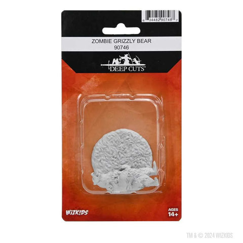 WZK90746 Zombie Grizzly Bear: Pathfinder Deep Cuts Unpainted Miniatures (W24) (expected in stock on 7th July)