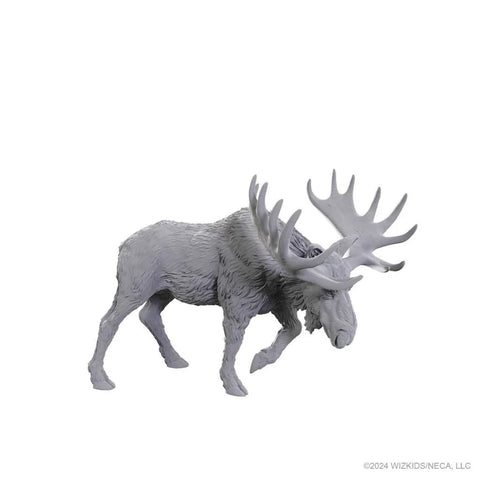 WZK90770 Bull Moose: WizKids Deep Cuts Unpainted Miniatures (W25) (expected in stock on 30th June)