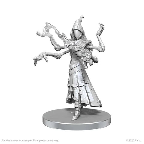 WZK90787 Clockwork Mage: Pathfinder Deep Cuts Unpainted Miniatures (W26) (expected in stock on 23rd June)