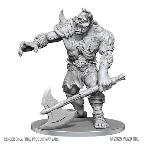 WZK90817 Dread Zombie Cyclops: Pathfinder Battles Deep Cuts Unpainted Miniatures (Wave 28)