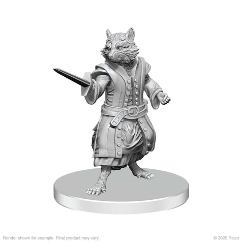 WZK90838 Procyal (Raccoon Agathion) & Zoaem (Ring Archon): Pathfinder Battles Deep Cuts Unpainted Miniatures (expected in stock on 23rd June)