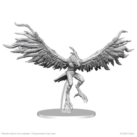 WZK90845 Hurlilu (Bird-Fiend): Pathfinder Deep Cuts Unpainted Miniatures (expected in stock on 23rd June)