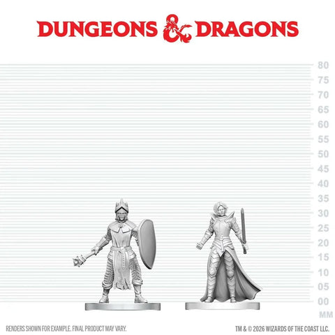 WZK90892 Black Gauntlet & Zhentilar Paladin of Bane: D&D Nolzur's Marvelous Miniatures (W29)
