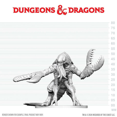 WZK90900 Chuul: D&D Nolzur's Marvelous Miniatures (W29)