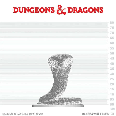 WZK90901 Polar Serpent: D&D Nolzur's Marvelous Miniatures (W29)