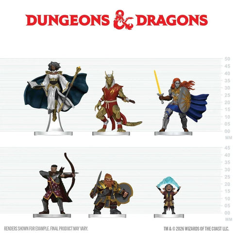 D&D Icons of the Realms: Player's Handbook - Swords & Staves Starter Set (expected in stock on 18th August)