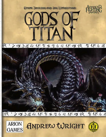 Advanced Fighting Fantasy: Gods of Titan (hardcover) + complimentary PDF