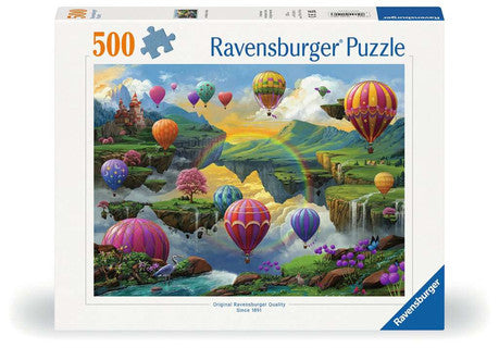 Jigsaw: Air Balloon Valley (500 Pieces)