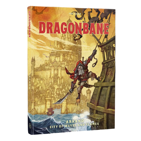 Dragonbane:  Arkand - City Of Waves And Flames + complimentary PDF (expected in stock on 4th September)