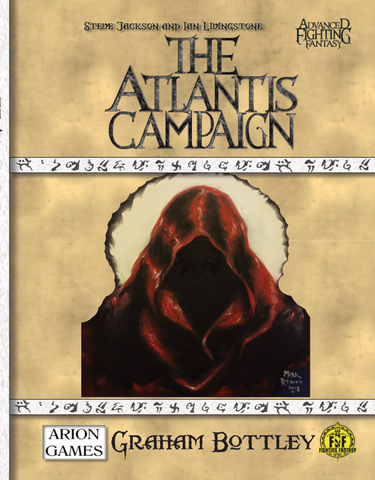 Advanced Fighting Fantasy: Atlantis Campaign (hardcover) + complimentary PDF