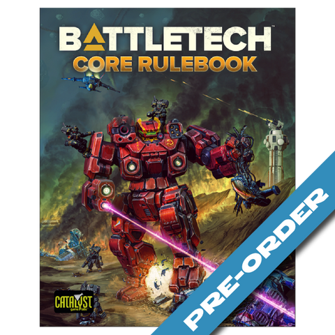 BattleTech Core Rulebook (pre-order, expected for release end of August 2026)