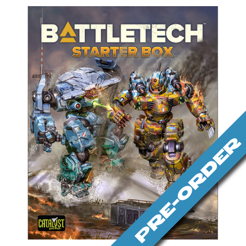 BattleTech Starter Box (pre-order, expected for release end of August 2026)