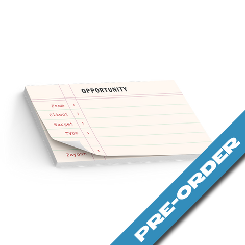 Blades '68 - Score pad - Pre-order (expected for release in August 2026)