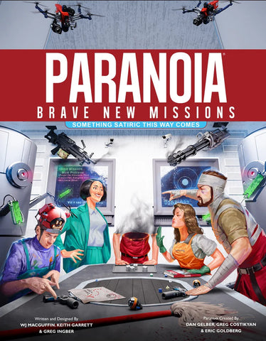 Paranoia: Brave New Missions + complimentary PDF