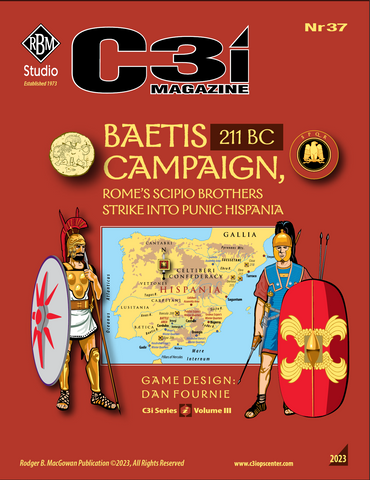 C3i #37 - Dan Fournie's "Baetis Campaign, 211 BC"