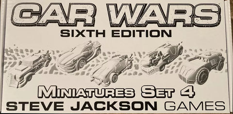 Car Wars (Sixth Edition): Miniatures Set 4