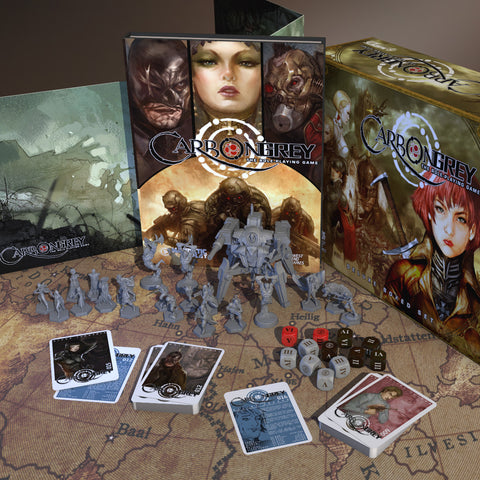 Carbon Grey RPG Complete Boxed Set