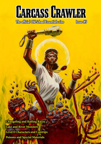 Old School Essentials: Carcass Crawler Issue # 5 + complimentary PDF