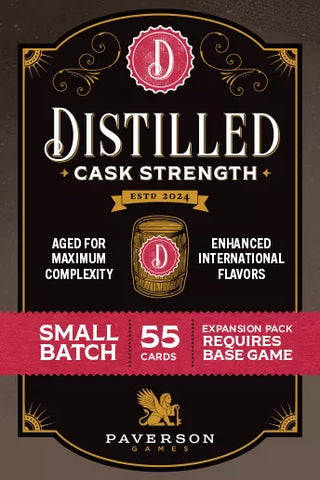 Distilled: Cask Strength expansion (expected in stock by 4th November)