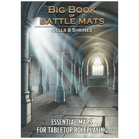 Big Book of Battle Mats - Cells & Shrines 12x9" (expected in stock on 11th February)