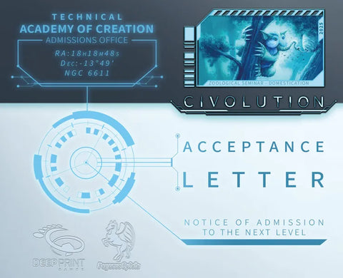 Civolution: Acceptance Letter (expected in stock on 1 December)