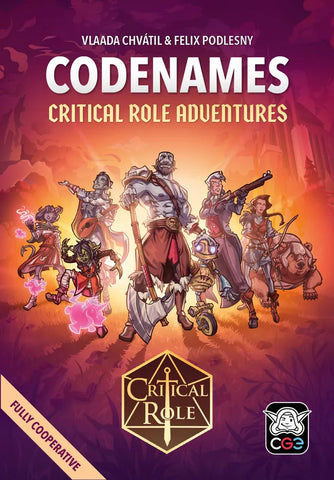 Codenames Critical Role Adventures