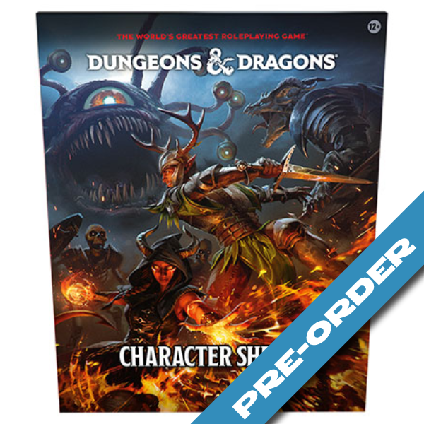 Dungeons & Dragons 2024 Character Sheets preorder (Expected Septemb