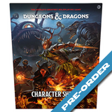 Dungeons & Dragons 2024 Character Sheets - pre-order (Expected September 2024)