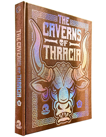 The Caverns of Thracia (5E) – Minotaur Hide Cover (expected in stock on 25 June)