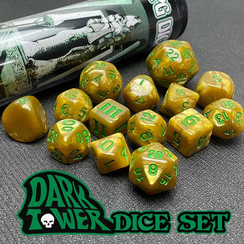 Dungeon Crawl Classics: Dark Tower Dice Set (expected in stock by 21st May)