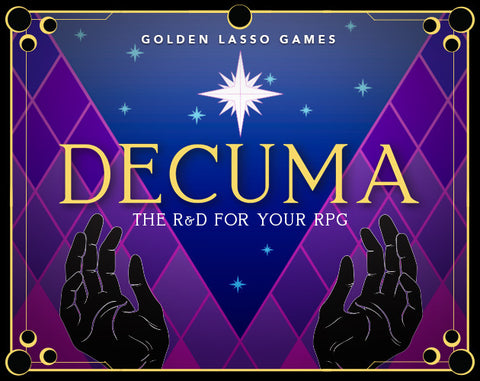 Decuma: the R&D for your RPG