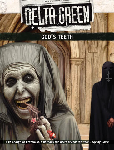 Delta Green: God's Teeth + complimentary PDF (expected in stock on 5th June)