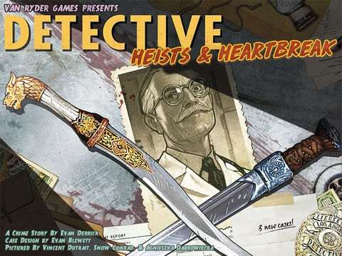Detective: Heists and Heartbreak (expected in stock aaround 2nd June)