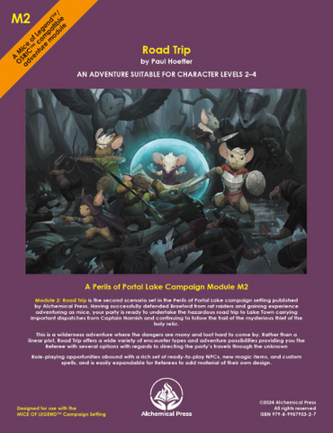 Mice of Legend: Module M2: Road Trip