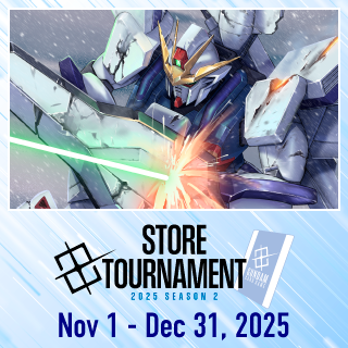 23rd November (Sunday) Gundam TCG Store Tournament