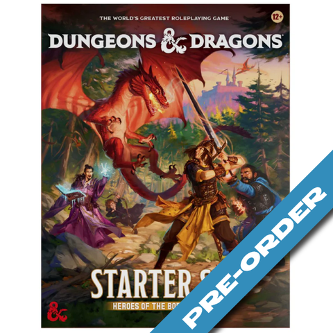 Dungeons & Dragons Starter Set: Heroes of the Borderlands (Pre-order. Expected release date End of September)