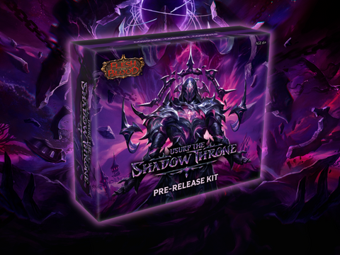 Flesh & Blood: Usurp the Shadow Throne Prerelease Kit