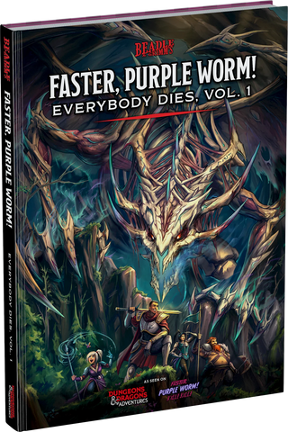 Dungeons And Dragons RPG: Faster Purple Worm Everybody Dies, Vol. 1 (expected in stock by 3rd October)