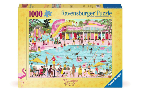 Jigsaw: Flamingo Park (1000 Pieces)