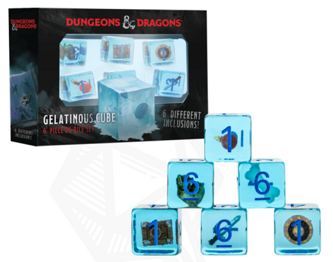 D&D Gelatinous Cube 6-Pack
