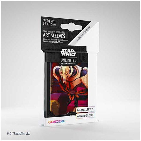 Gamegenic Star Wars: Unlimited Art Sleeves - General Grievous (release date 8 November)