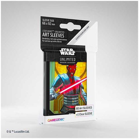 Gamegenic Star Wars: Unlimited Art Sleeves - Darth Maul (release date 8 November)