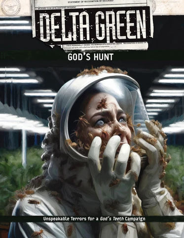 Delta Green: God's Hunt + complimentary PDF (expected in stock on 1 September)