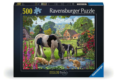 Jigsaw: Hadlow Ponies (500 Pieces)