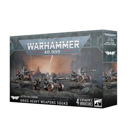 Astra Militarum: Krieg Heavy Weapons Squad (release date 22nd February)