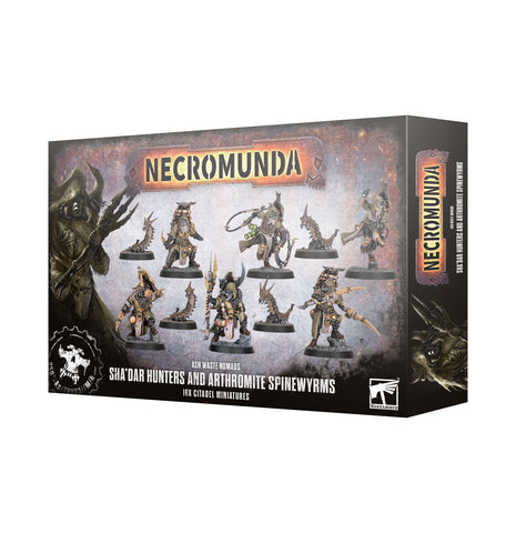 Necromunda: Sha'Dar Hunters & Arthromite Spinewyrms (release date 29th March)