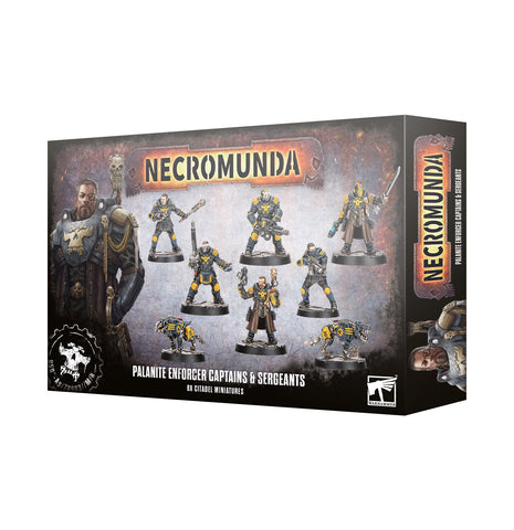 Necromunda: Palanite Enforcer Captains & Sergeants (release date 27th September)