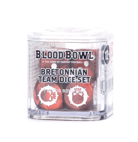 Blood Bowl: Bretonnian Team Dice Set (release date 15th November)