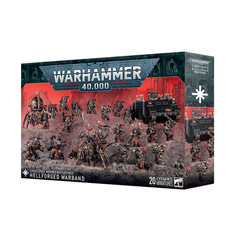 Battleforce – Chaos Space Marines: Hellforged Warband (release date 28th November)